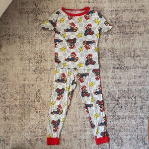 Kids Character Pajama Set - Red and Gray